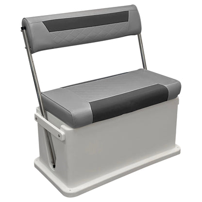 Wise 8WD437 Swingback 62 Qt Cooler Seat Offshore Seating Boatseats Marble • Reef Stone 