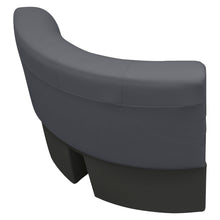 Wise Premier Pontoon 32" Bow Radius Corner - Cushion & Base Set | Dark Mode Premier Pontoon Boatseats 
