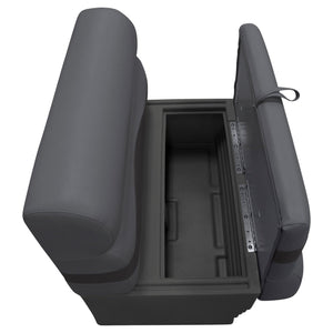 Wise Premier Pontoon 36" Bench - Cushion & Base Set | Dark Mode Premier Pontoon Boatseats 