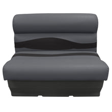 Wise Premier Pontoon 36" Bench - Cushion & Base Set | Dark Mode Premier Pontoon Boatseats 