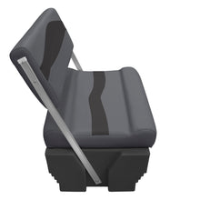 Wise Premier Pontoon Flip Flop Seat - Cushion & Base Set | Dark Mode Premier Pontoon Boatseats 