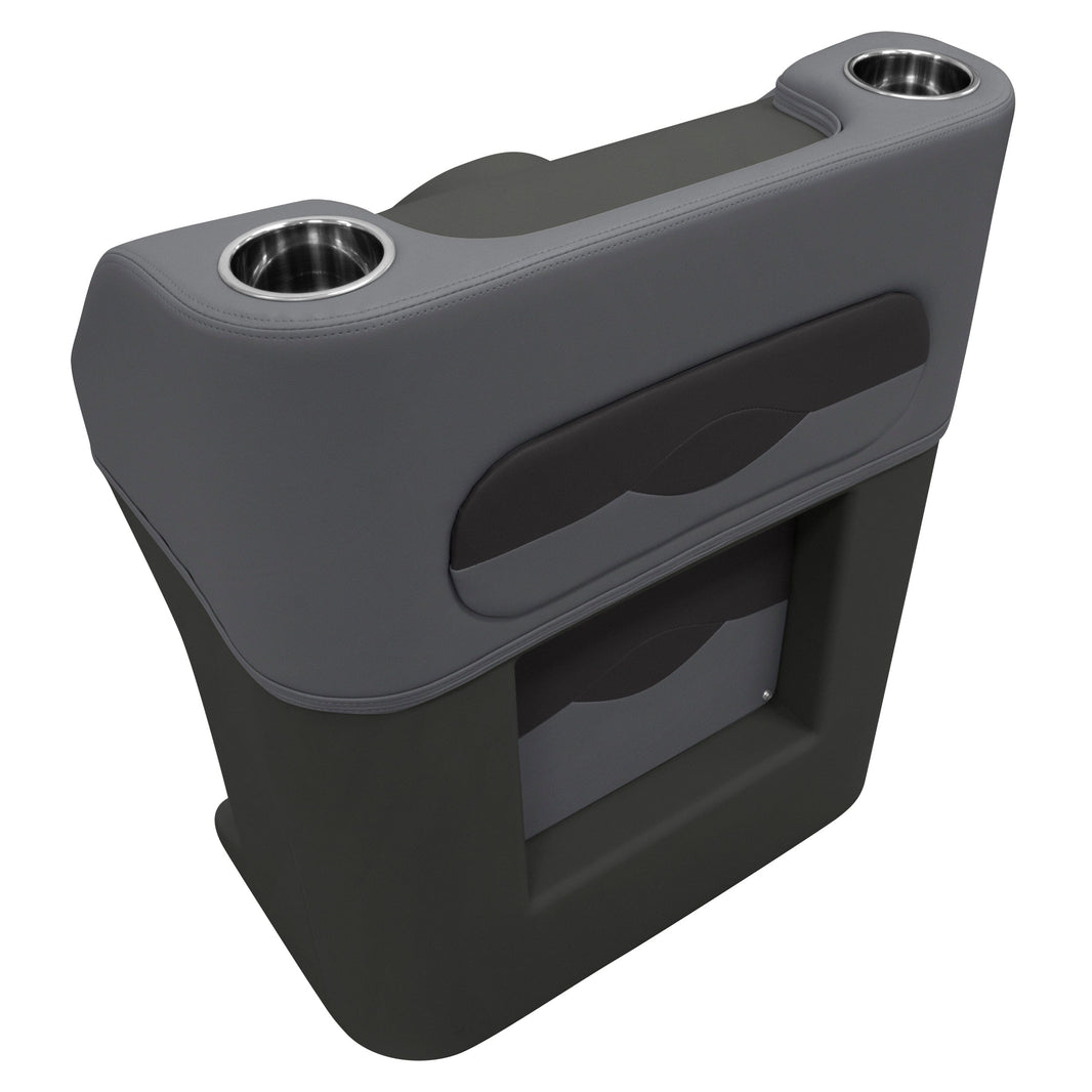 Wise BM1158 Premier Pontoon Helm / Steering Console | Dark Mode Premier Pontoon Boatseats Slate • Dark Neutral 