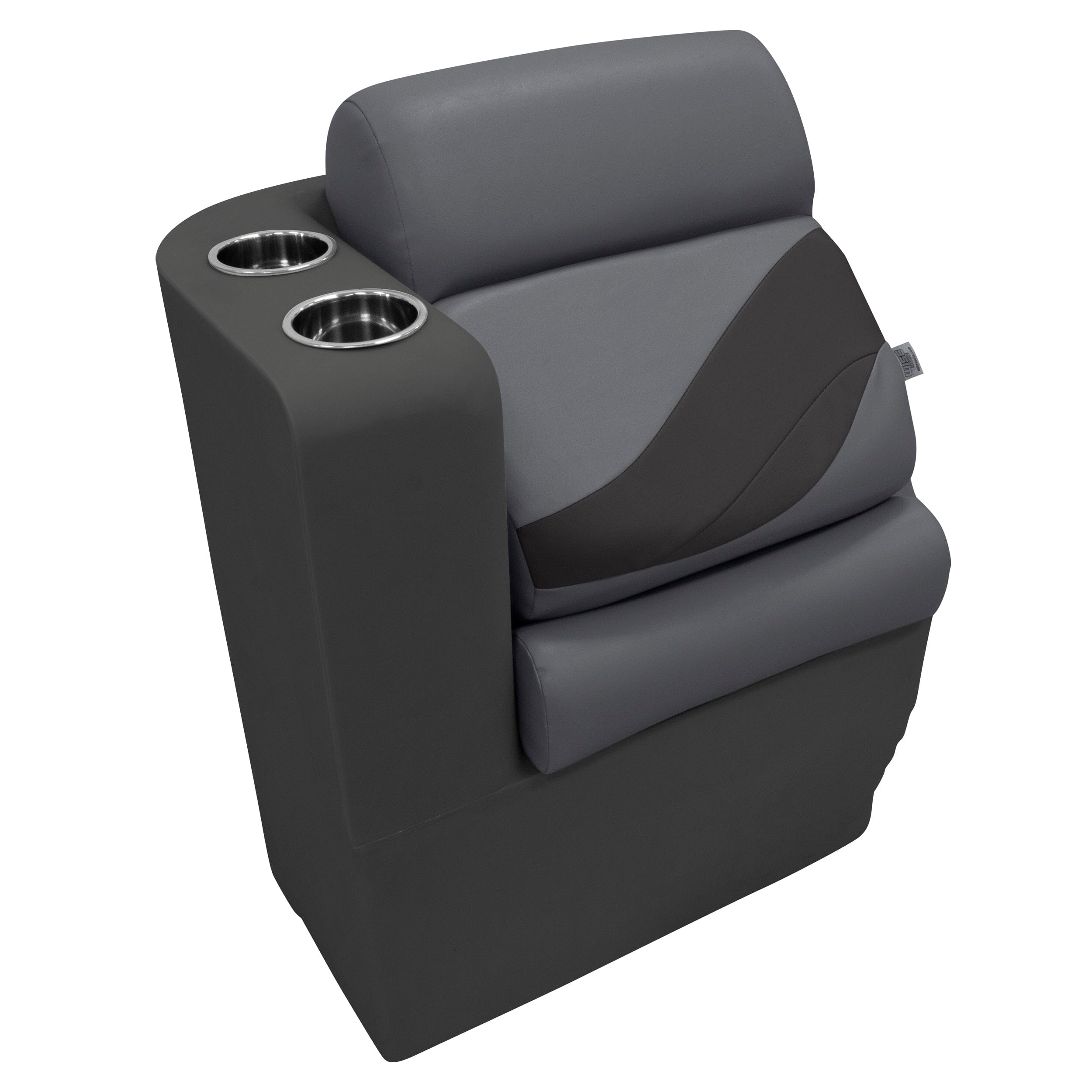 グレイビィボーンズ　スリーブ Wise BM13006L Premier Pontoon Lean Back Chaise - Left | Dark Mode