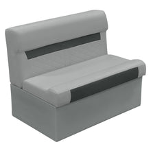 Wise DLX100 *New* DLX Series Pontoon 37" Bench Cushion & Base Package DLX Pontoon Boatseats Marble • Reef Stone 