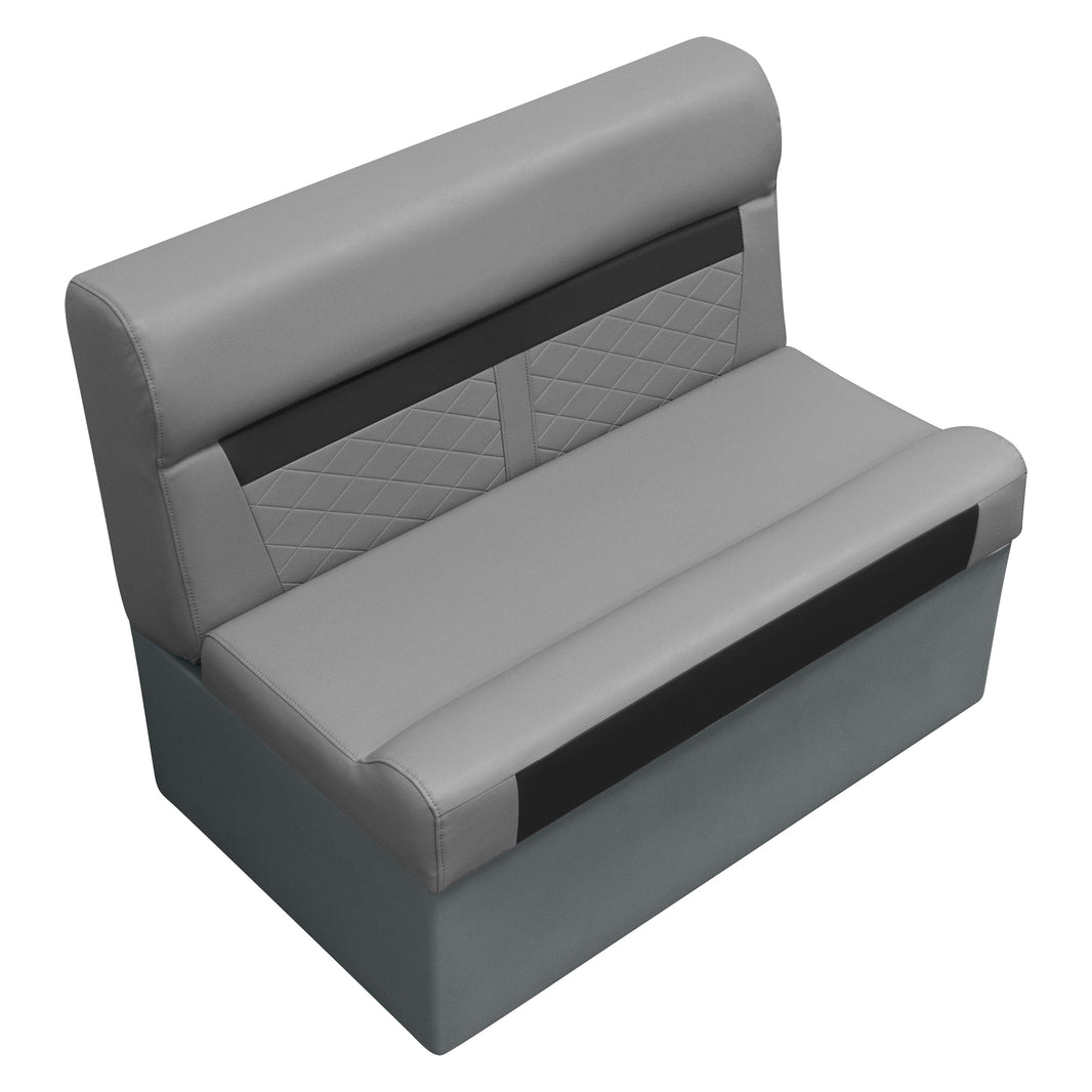 Wise DLX Series Pontoon 37" Bench Cushion & Base Package