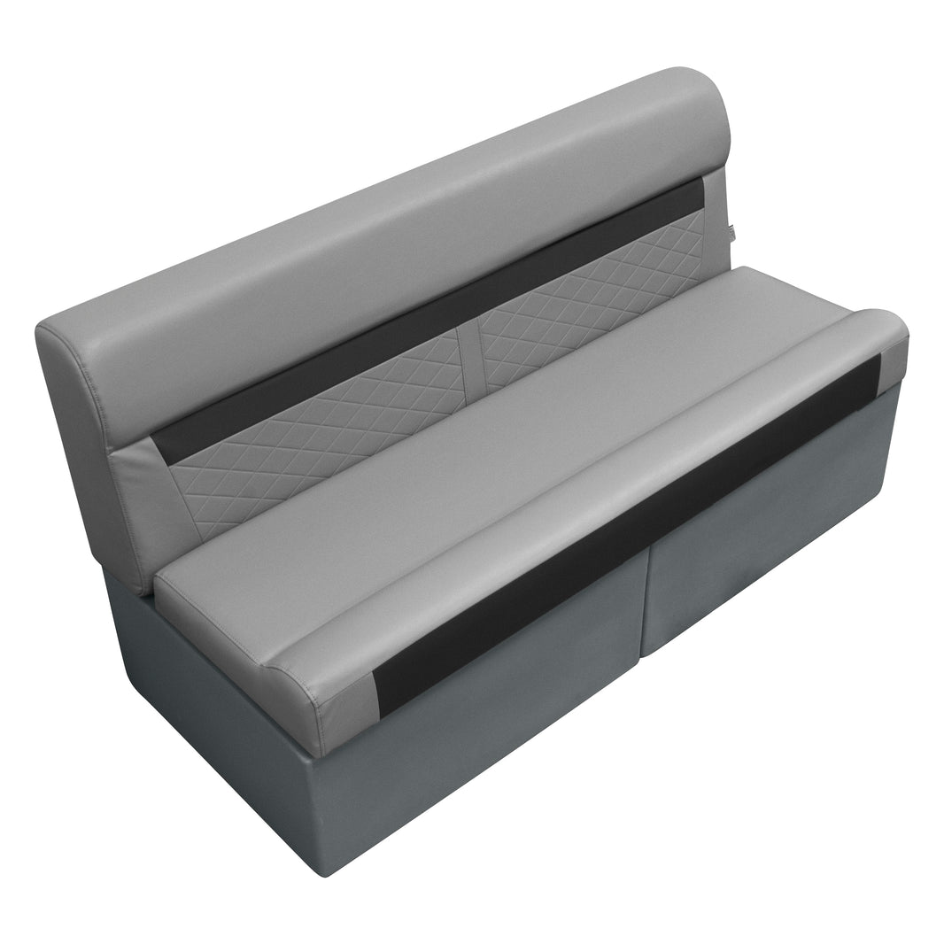 Wise DLX Series Pontoon 55" Bench Cushion & Base Package