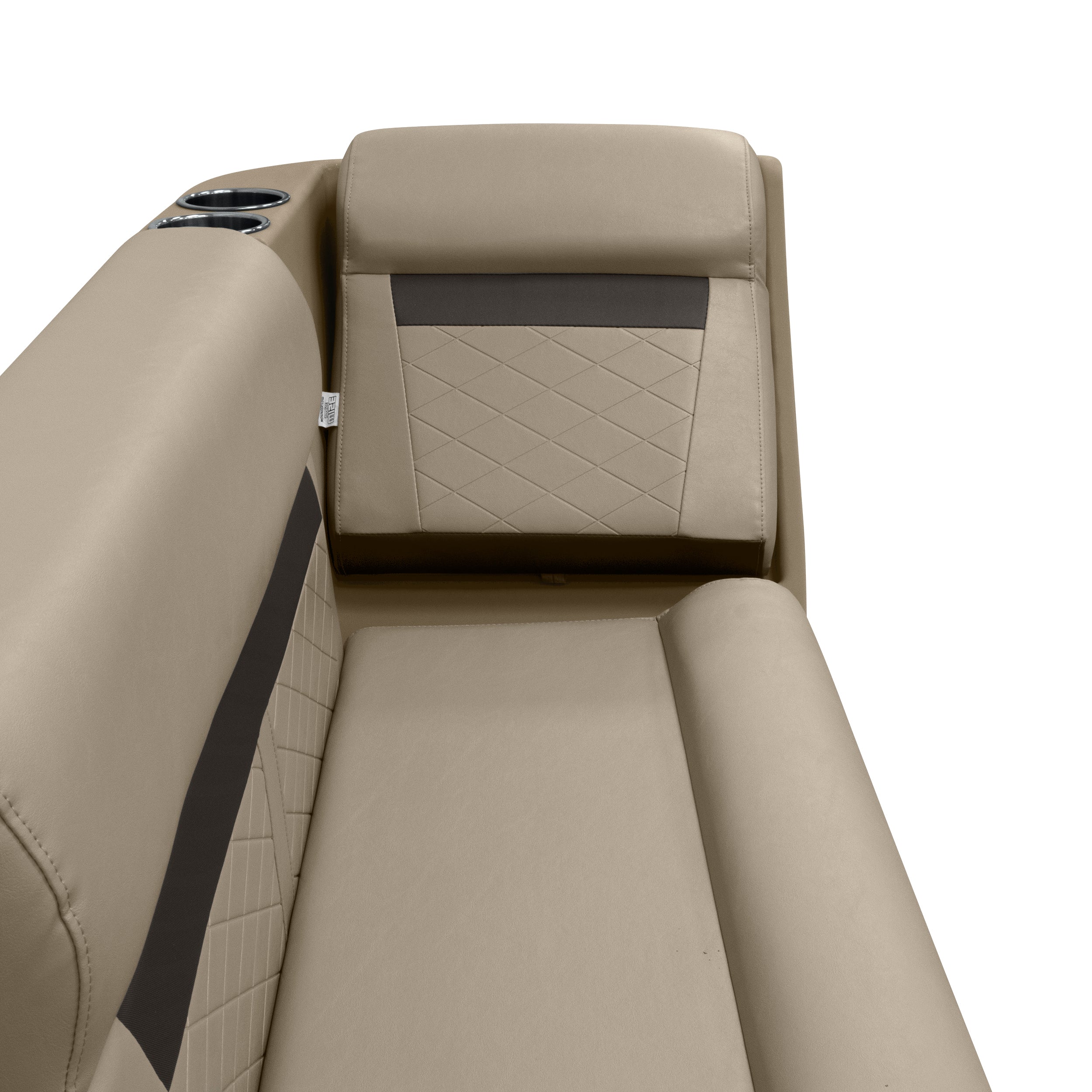Wise DLX Series Pontoon Lean Back Chaise - Left Radius – Wise Seats