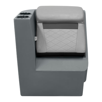 Wise DLX Series Pontoon Lean Back Chaise - Left Radius