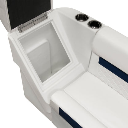 Wise DLX Series Pontoon Lean Back Chaise - Right Radius