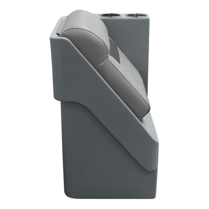 Wise DLX Series Pontoon Lean Back Chaise - Right Radius