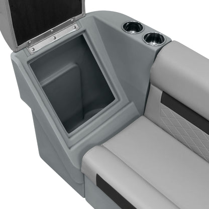 Wise DLX Series Pontoon Lean Back Chaise - Right Radius