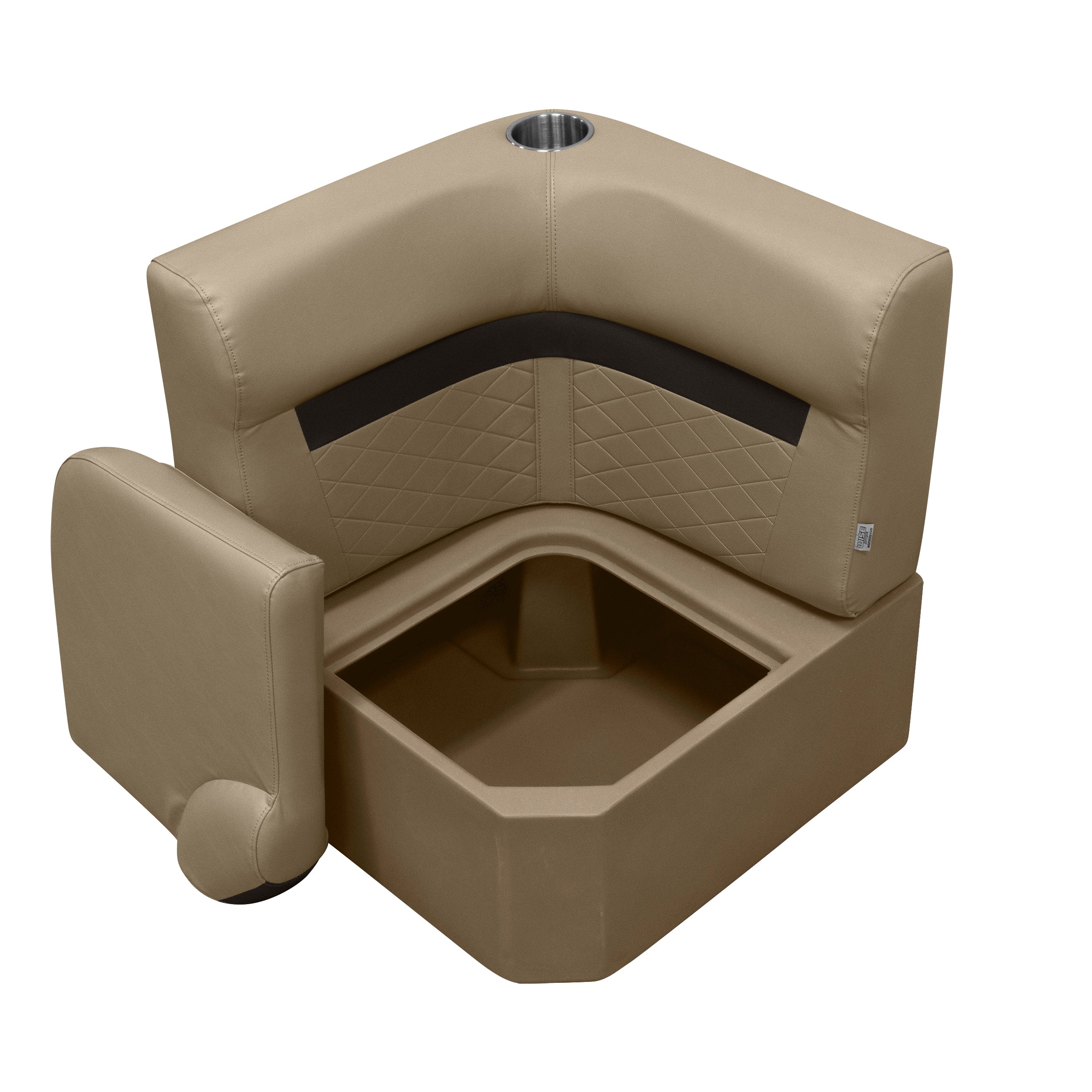 Wise DLX Series Pontoon Corner Section – Wise Seats
