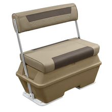 Wise DLX156 *New* DLX Series 70 Qt Swingback Cooler Seat DLX Pontoon Boatseats Neutral • Meteor 