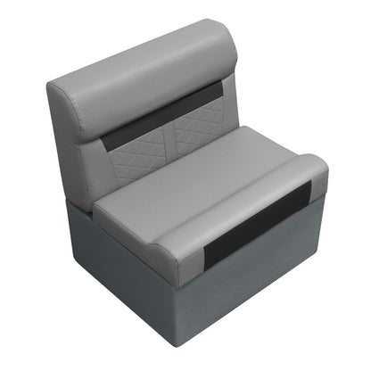 Wise DLX Series Pontoon 28" Bench Cushion & Base Package
