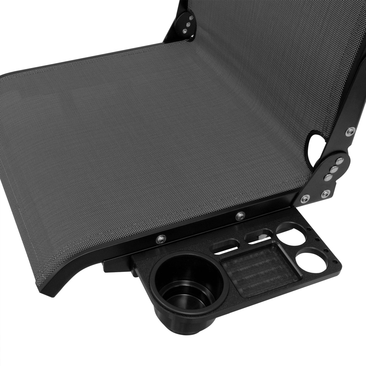 XCaddy Deluxe Drink / Tool & Bait Jar Holder for Wise Aero X Mesh Fishing Seats Aero X Elite CNC 