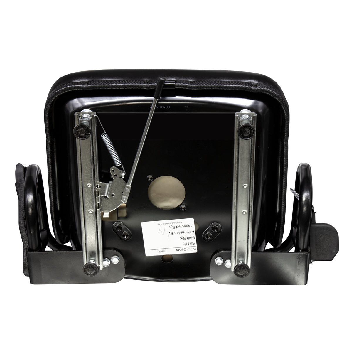 Wise Industrial 9711411400 Caterpillar Style Molded Seat Assembly - Bottom View