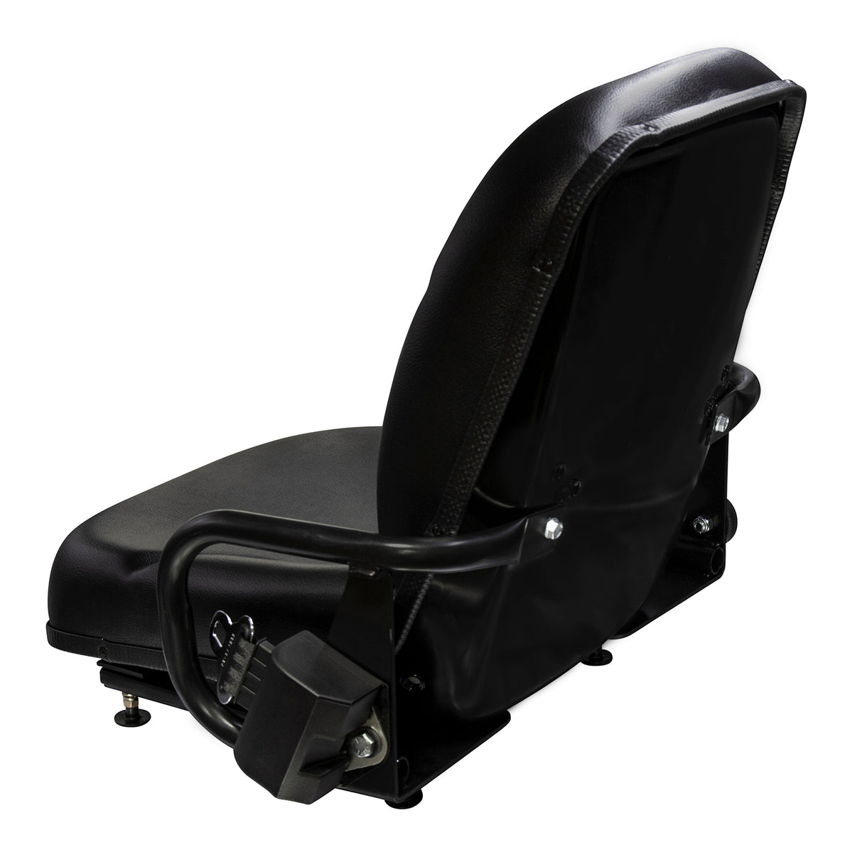 Wise Industrial 9711411400 Caterpillar Style Molded Seat Assembly - Rear Left View