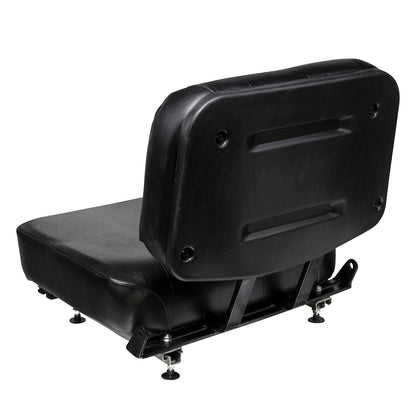 Wise Industrial 997198 Clark Style 2 Piece Universal Seat Assembly - Rear Left View