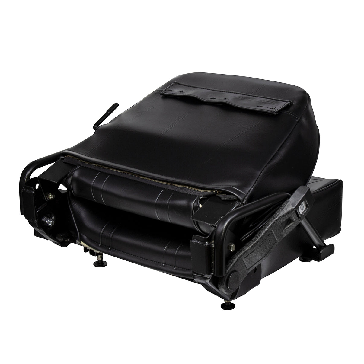 Wise Industrial WM1077 Nissan Style Fold Down Universal Seat Assembly - Rear Folded View