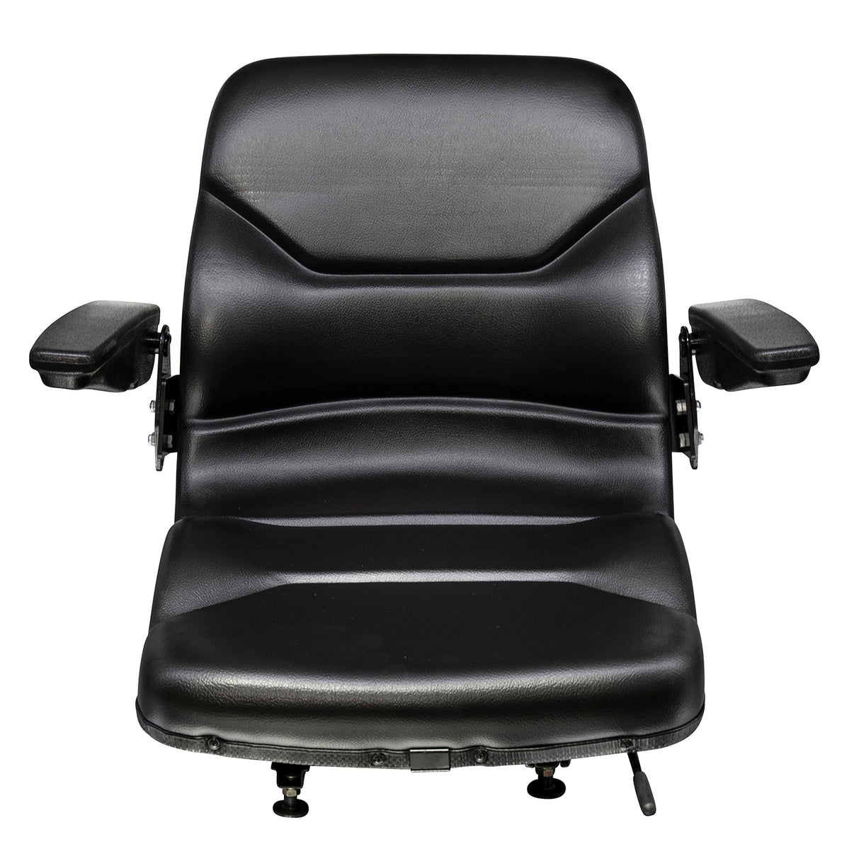 Wise Industrial WM1107 Molded Universal Pan Frame Seat Assembly - Front View