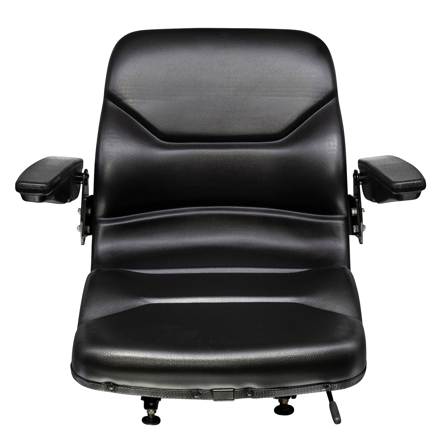 Wise Industrial WM1107 Molded Universal Pan Frame Seat Assembly - Front View
