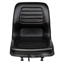 Wise Industrial WM1183A Hyster Style Molded Seat Assembly - Front View