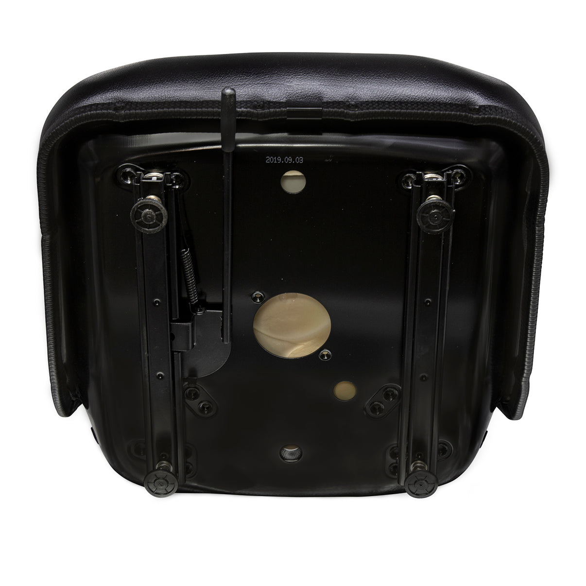 Wise Industrial WM1268-1 Yale Style Universal Molded Seat Assembly - Bottom View