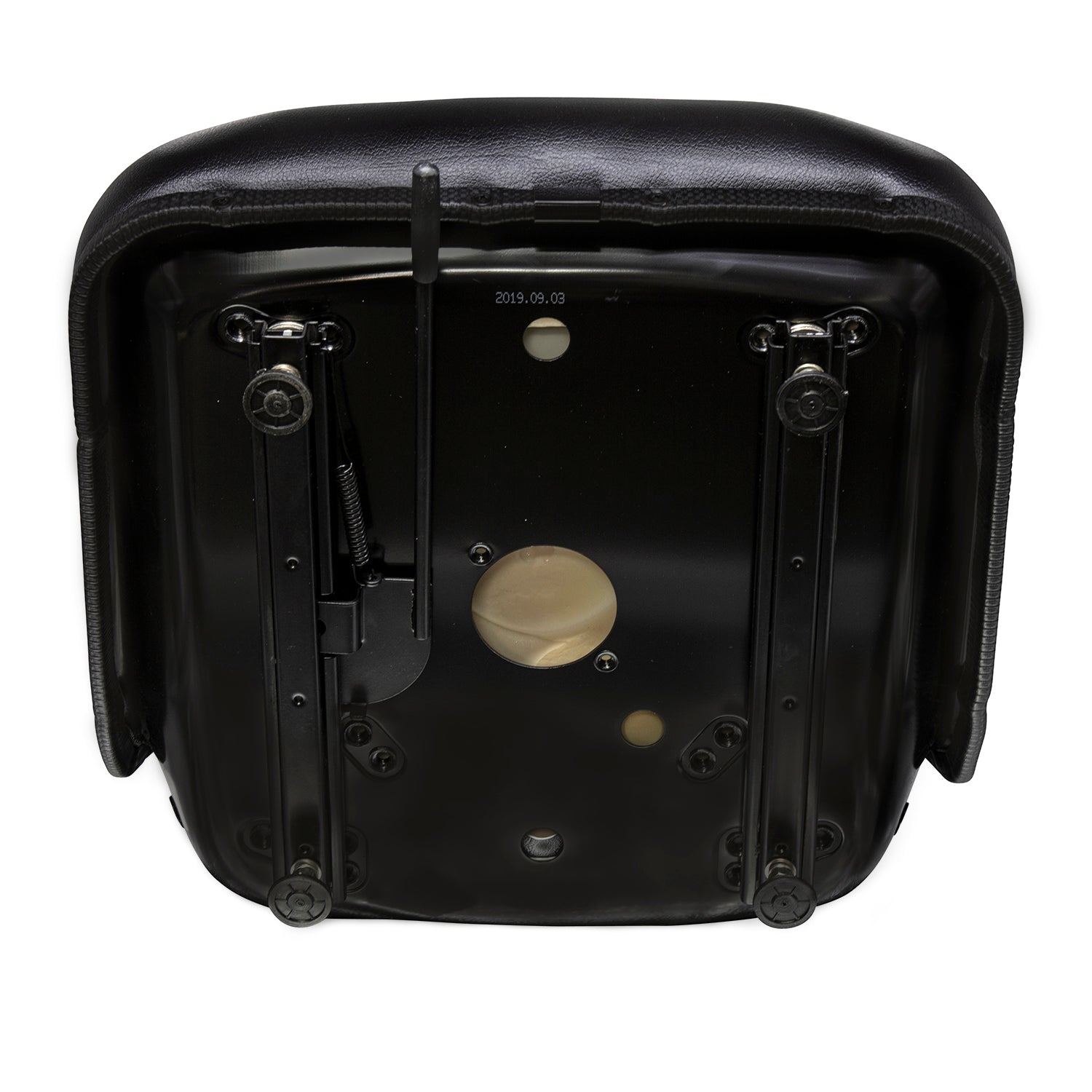 Wise Industrial WM1268-1 Yale Style Universal Molded Seat Assembly - Bottom View