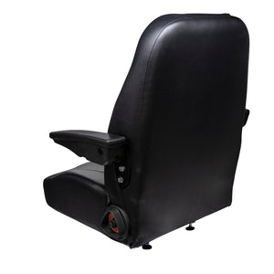 Wise Industrial WM1668 Trimline Low Back Seat - Rear Right View