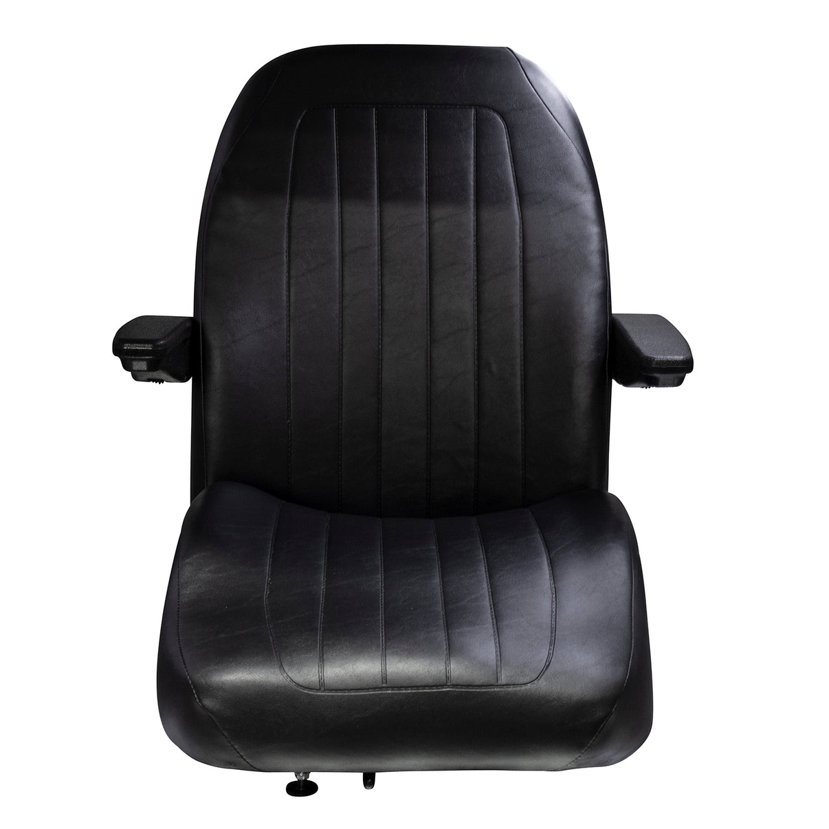 Wise Industrial WM1671 Trimline Low Back Seat - Front View