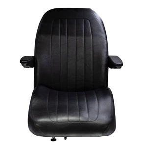 Wise Industrial WM1671 Trimline Low Back Seat - Front View