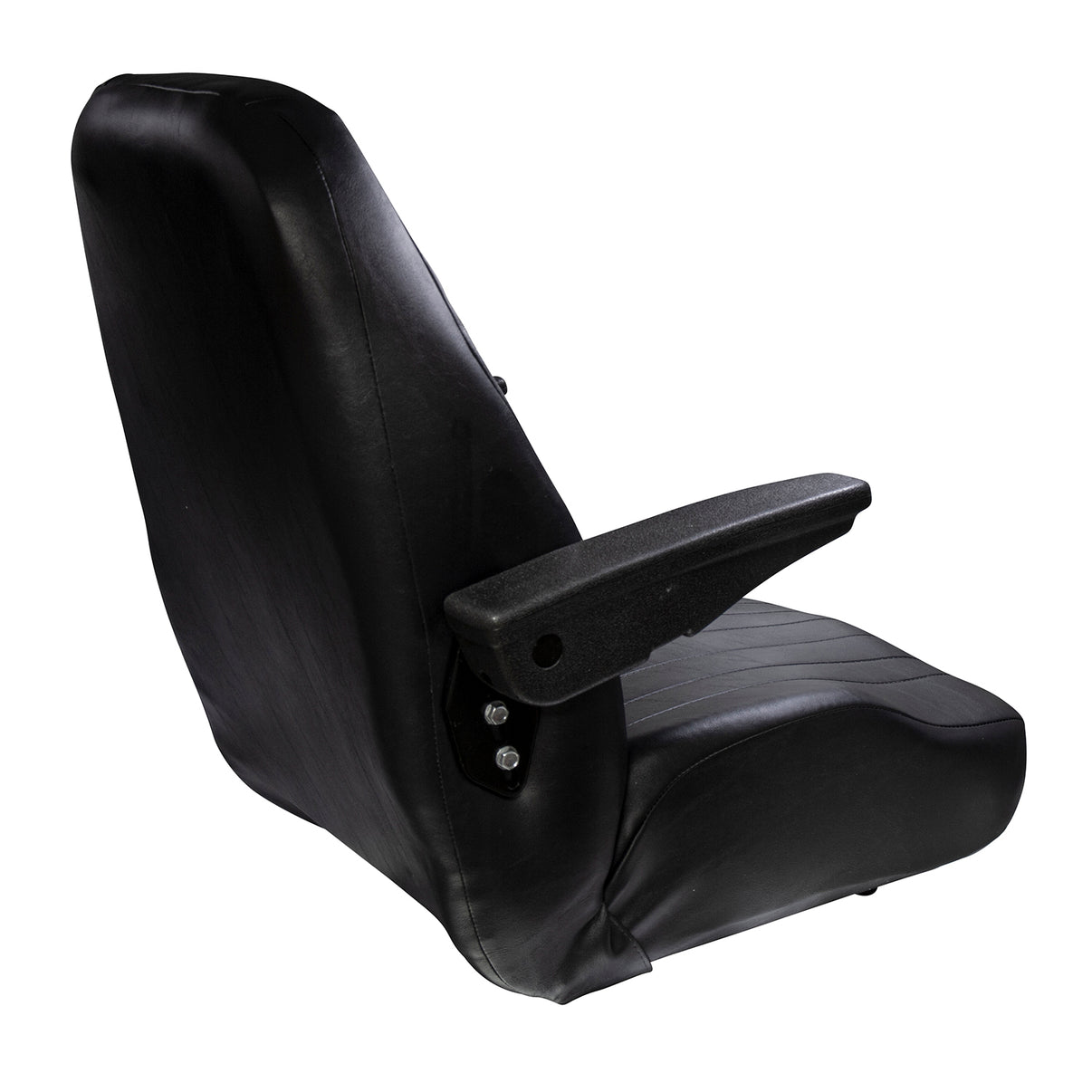 Wise Industrial WM1671 Trimline Low Back Seat - Rear View