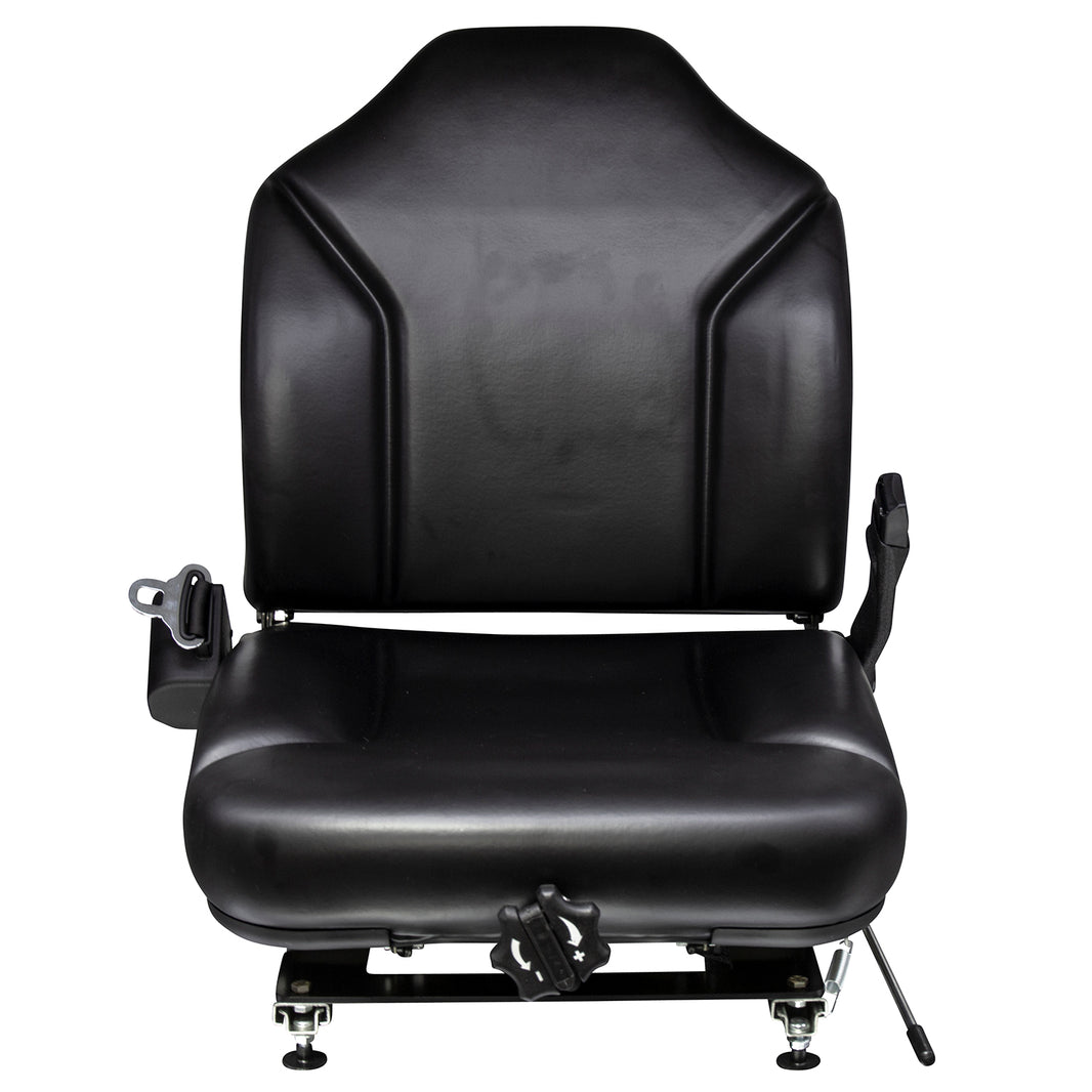 Wise Industrial WM1695 Clark Style Suspension Seat Assembly - Front View