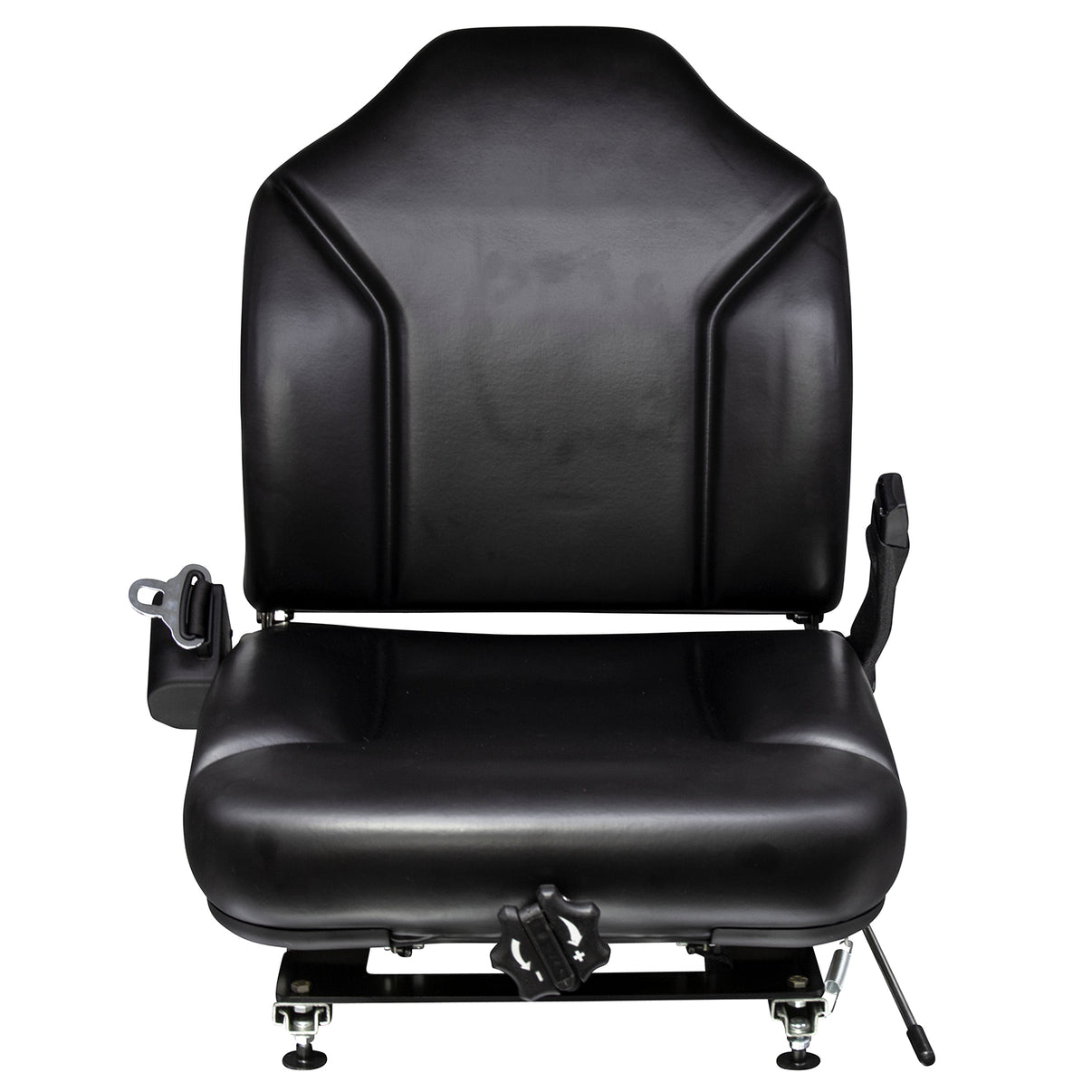 Wise Industrial WM1695 Clark Style Suspension Seat Assembly - Front View