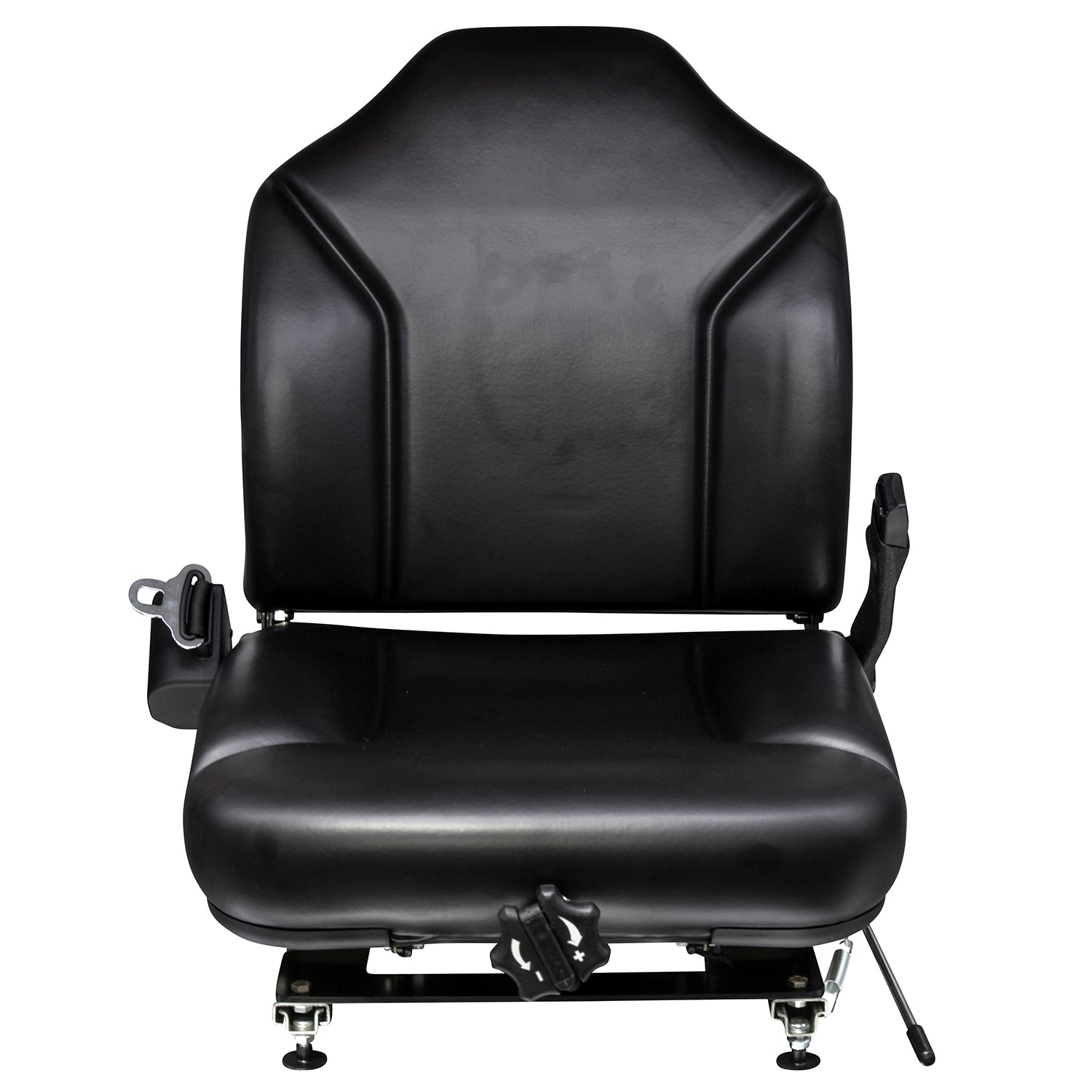 Wise Industrial WM1695 Clark Style Suspension Seat Assembly - Front View