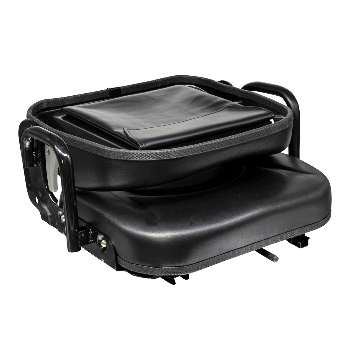 Wise Industrial WM1830 Doosan Style Fold Down Seat Assembly - Folded View