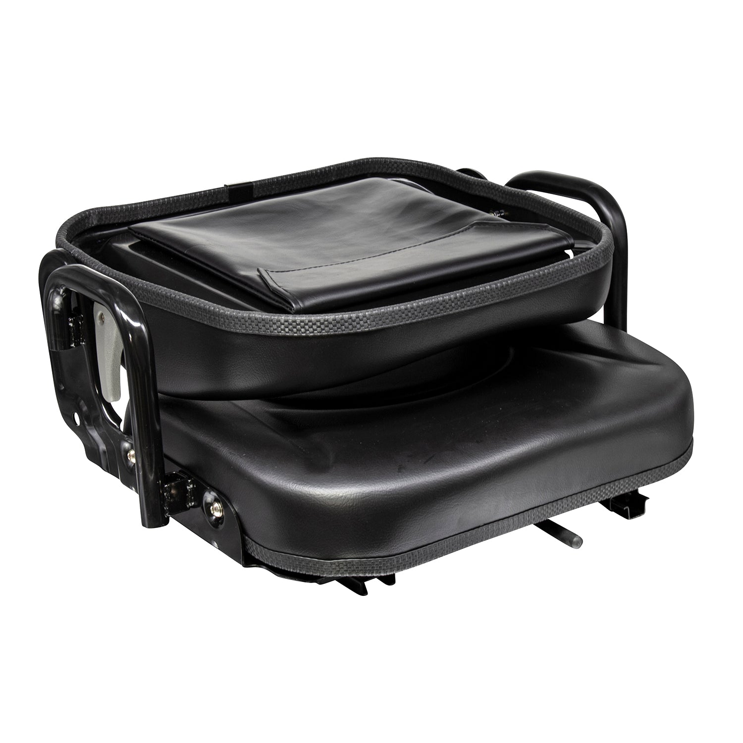 Wise Industrial WM1830 Doosan Style Fold Down Seat Assembly - Folded View