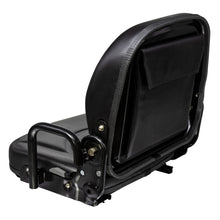 Wise Industrial WM1708P Doosan Style Fold Down Seat Assembly - Rear Left View