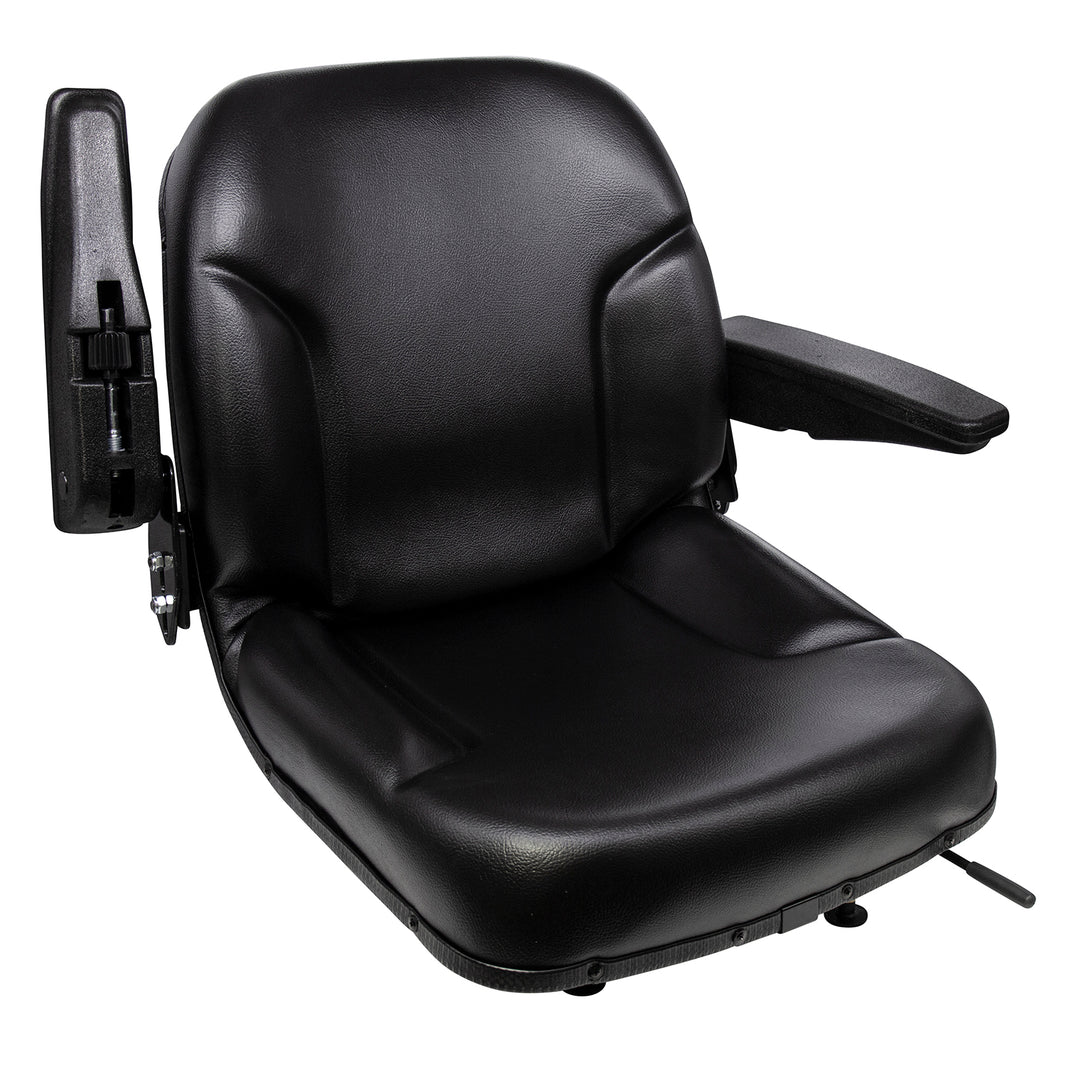 Wise Industrial WM1829 Universal Molded Seat Assembly - Arm Up View