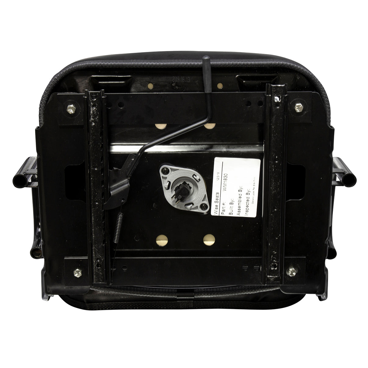 Wise Industrial WM1830 Doosan Style Fold Down Seat Assembly - Bottom View