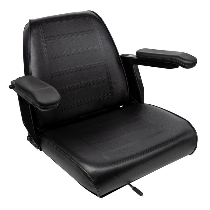 Wise Industrial WM684 Universal Bucket Seat Assembly w/ Armrests