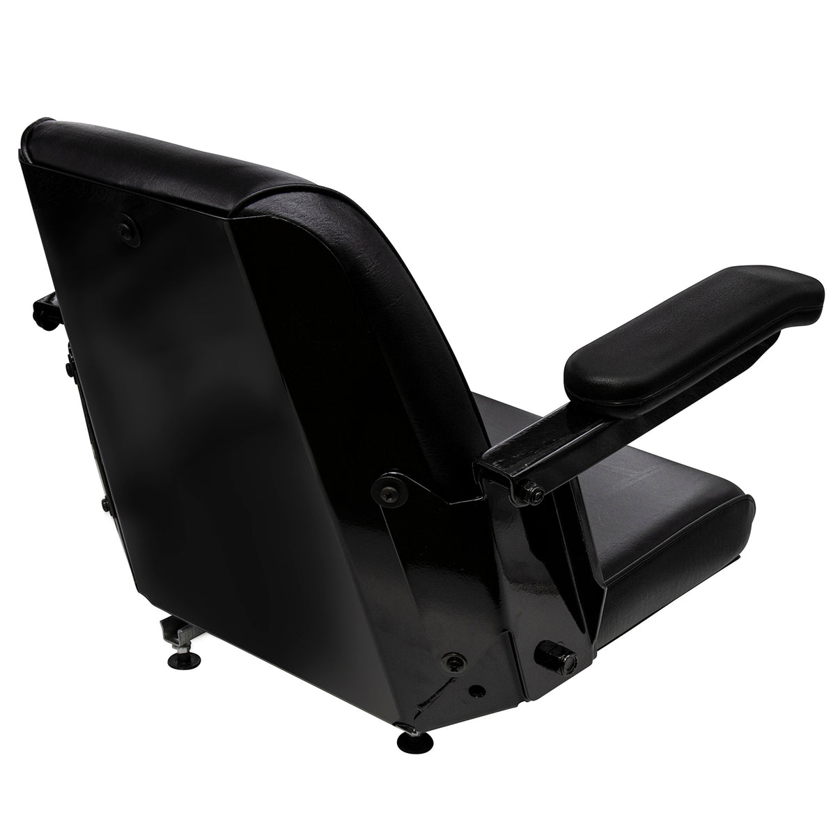 Wise Industrial WM684 Universal Bucket Seat Assembly w/ Armrests - Rear Right View