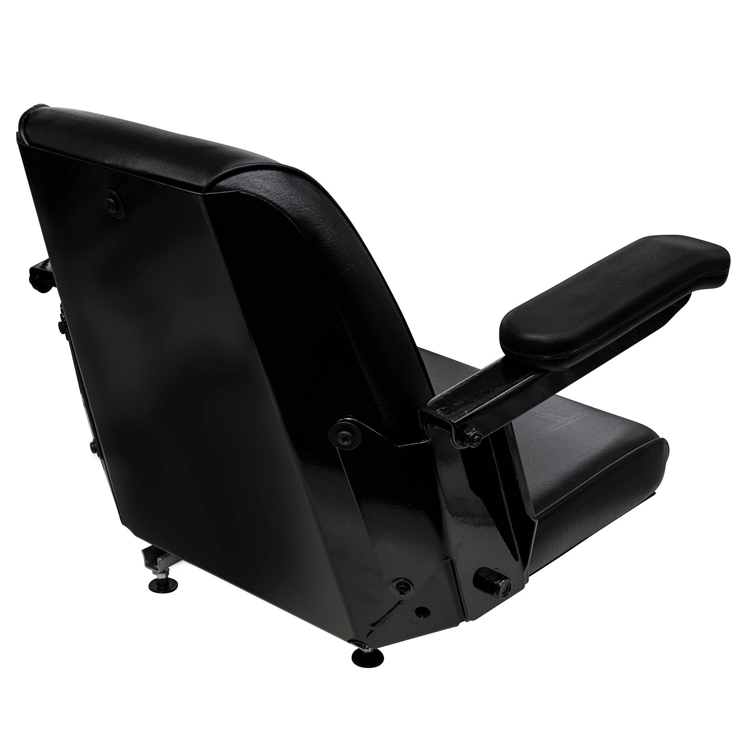 Wise Industrial WM684 Universal Bucket Seat Assembly w/ Armrests - Rear Right View
