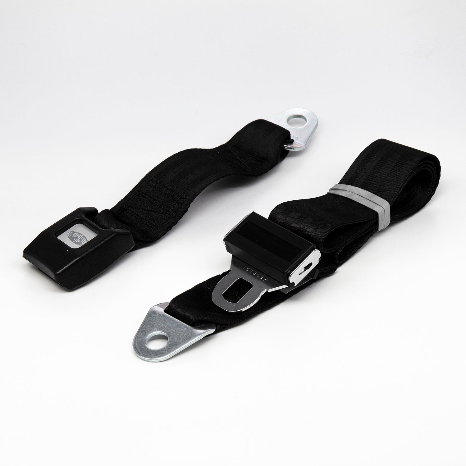 Wise Industrial WM698 60" Lap Belt - Black Webbing