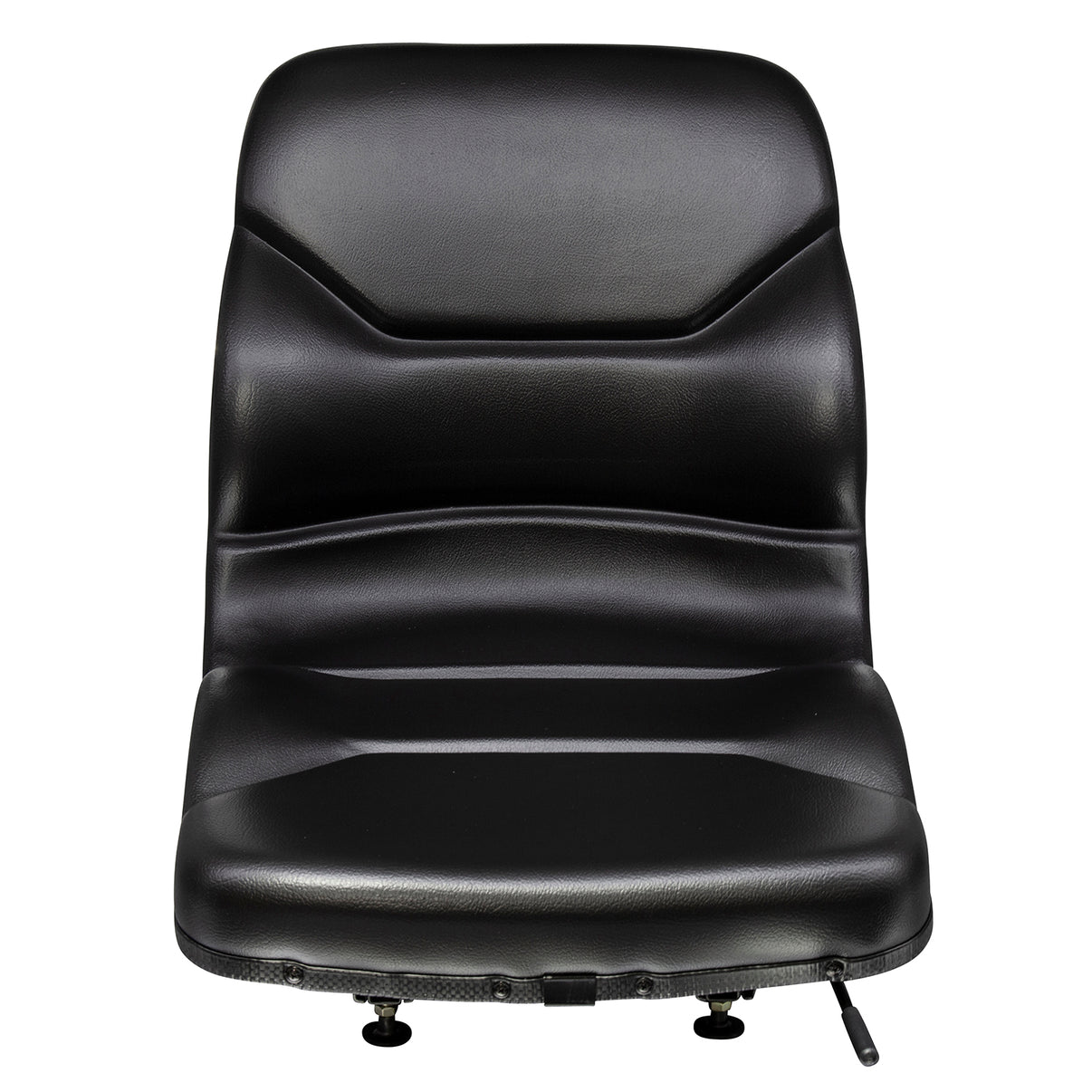 Wise Industrial WM917A Molded Universal Pan Frame Seat Assembly - Front View