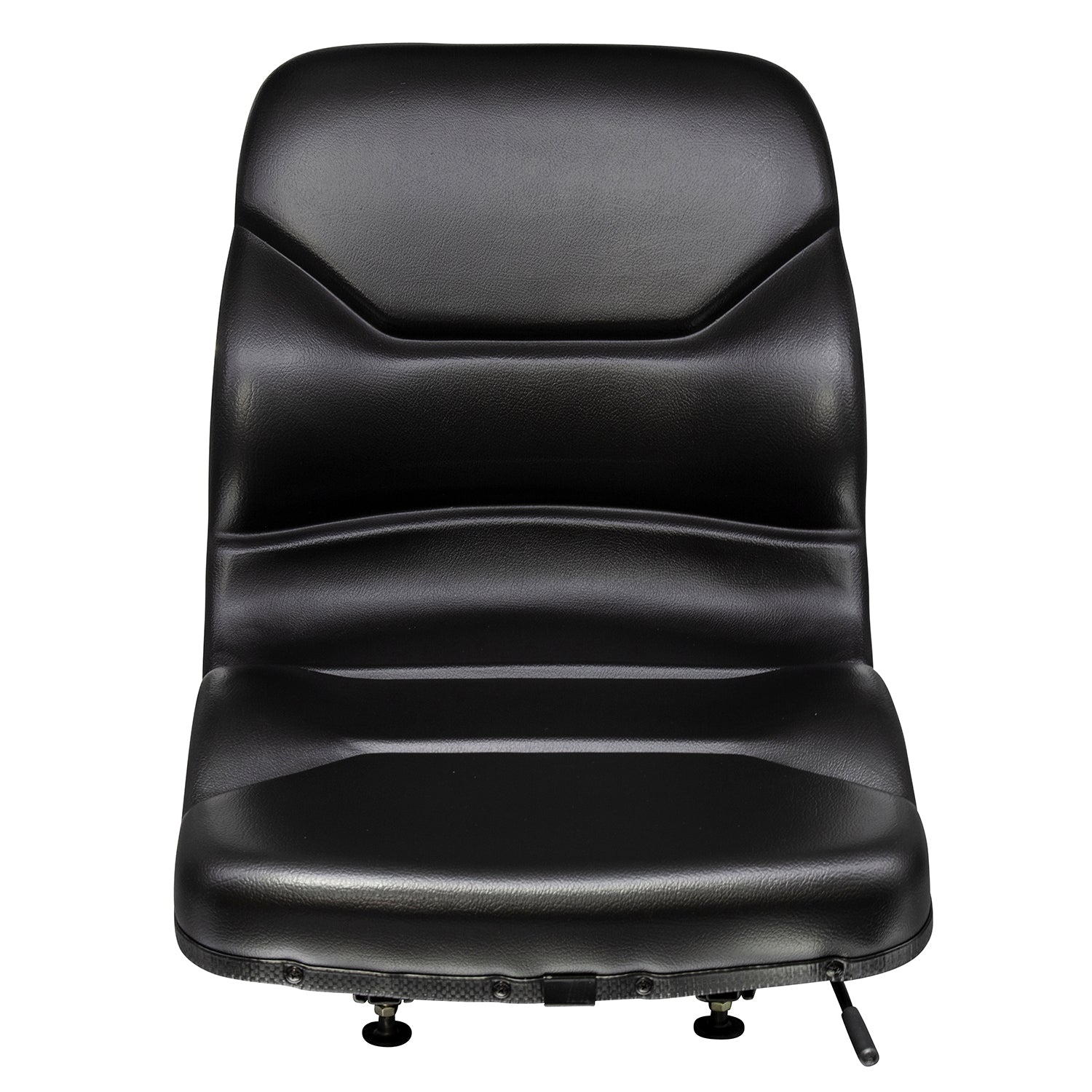 Wise Industrial WM917A Molded Universal Pan Frame Seat Assembly - Front View