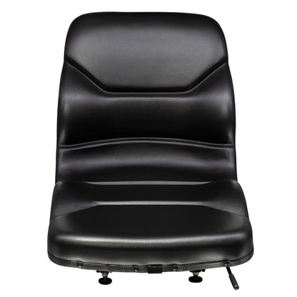 Wise Industrial WM917A Molded Universal Pan Frame Seat Assembly - Front View